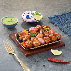 Achari Mushroom Tikka