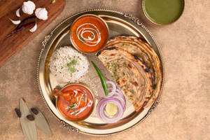 Non Vegetarian Executive Thali -serves 1