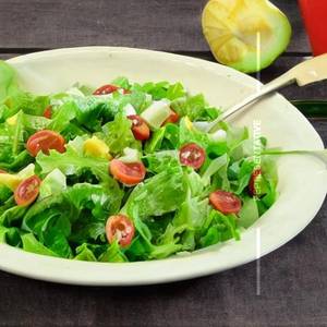 Green salad                                                                                                                                