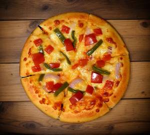 Veggie Delight Pizza Pan 6 Inches