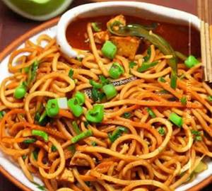 Paneer triple noodles