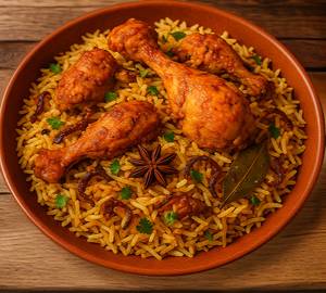Chicken Dum  Biryani Full