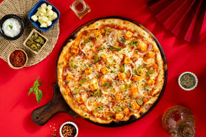 Korean - Eol-eol-han Paneer Pizza [Extra Spicy]