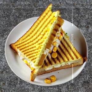Cheese corn sandwich