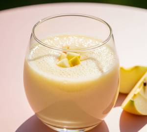 Apple milk shake
