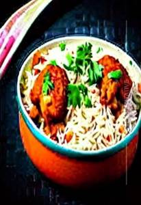 Chicken Combination Schezwan Rice