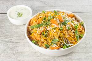 Veg Dum Biryani +1