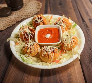 Corn Red Cheese Momos