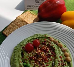 Pesto Hummus (300 Grams)