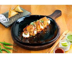 Punjabi Samosa Chaat