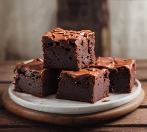 Chocolate Brownie (Egg less)