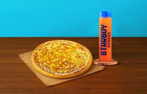 Golden Corn Pizza (P) + Alphonso Chilli Mango