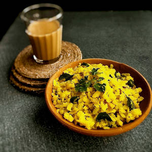 Poha And 2 Chai