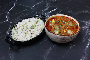 Paneer Butter Masala With Rice