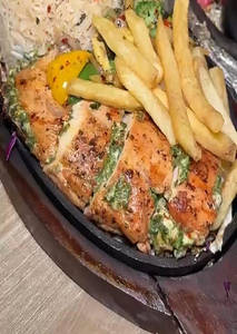 Stuffed Spinach Chicken With Special Sauce