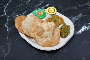 Poori Sabzi (deshi Ghee)