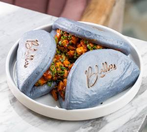 Thai Basil Blue Pea Chicken Bao
