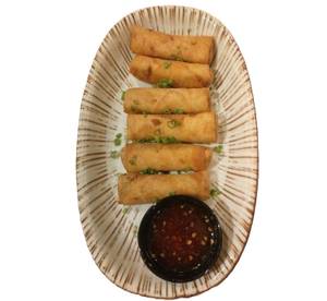 Shanghai Vegetables Spring Rolls With Glass Noodles