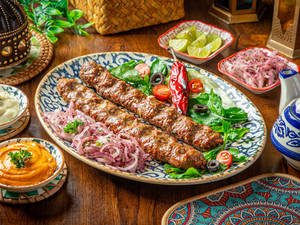 Laham Turkish Seekh Kabab (2pcs)