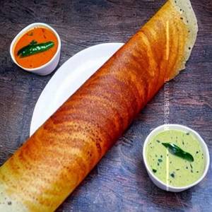 Red chutney dosa