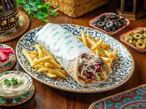 Cheese Laham Shawarma