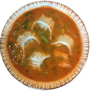 Dumpling Clear Chicken With Glass Noodles