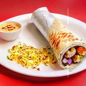 Paneer Bhurji Roller