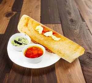 Paper butter plain dosa
