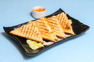 Spicy Peri Paneer Melt Sandwich