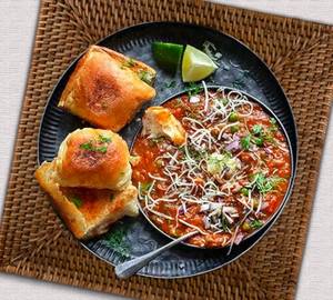 Cheese paneer paw bhaji