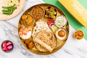 Rajma & Kadhai Veg Thali