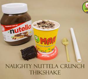 Naughty Nutella Crunchy Thickshake