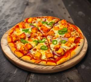 Paneer and Capsicum Pizza