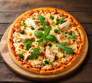 Chicken dragon pizza