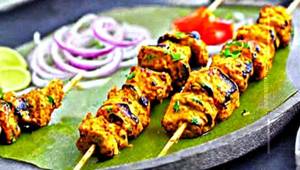 Mushroom tikka