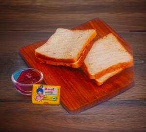 Bread Jam Toast Sanwich ( 2 Pieces  )