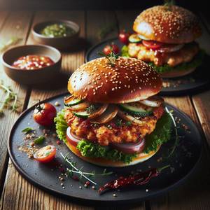 Classic Chicken  Burger