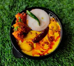 Jeera Rice With Kadhi