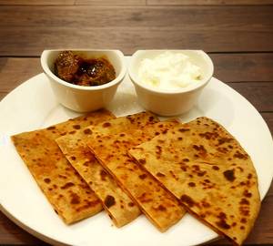 Aloo ghee paratha [2 pieces]