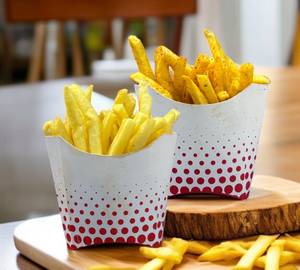 1 Salted Fries [Regular] + 1 Peri Peri Fries [Regular]
