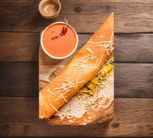 Butter cheese masala dosa