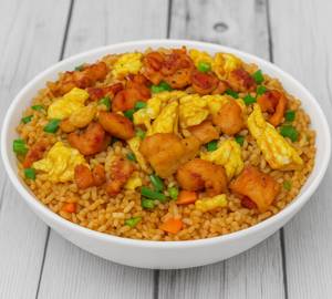 Double Egg Chicken Fried Rice