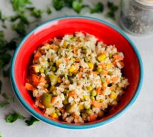 Fish Rice Salad
