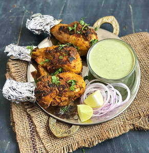 Chicken Stuffed Tangdi Kebab