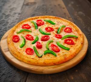 Red Paprika Capsicum Pizza
