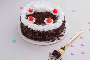 Black Forest Cake (Half Kg) (Eggless)