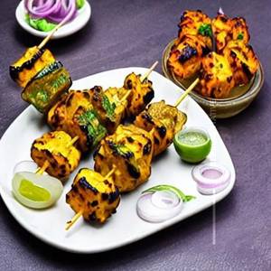 Double Chicken Malai Tikka Rall