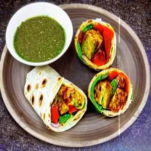 Single Tandoori Chaap Roll
