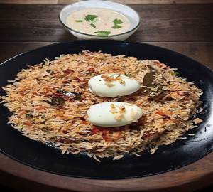 Egg briyani  [2 pcs]