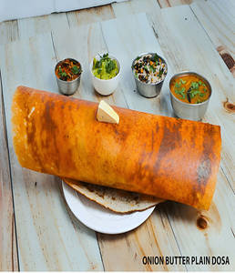 Onion Butter Plain Dosa